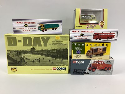 Lot 444 - Nine Diecast Model Vehicles, by Atlas Editions,...