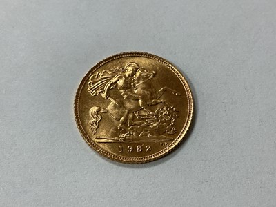 Lot 620 - 1982 QEII Gold Half Sovereign.