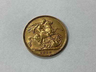 Lot 651 - 1910 Edward VII Gold Sovereign.