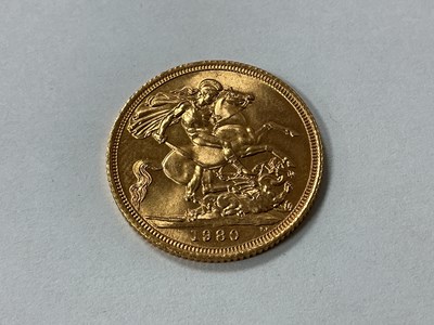 Lot 639 - 1980 QEII Gold Sovereign.