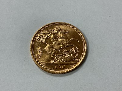 Lot 635 - 1980 QEII Gold Sovereign.