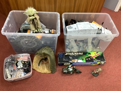 Lot 529 - A Quantity of Modern Star Wars Space Vehicles,...