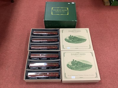 Lot 581 - A Rake of Six 'O' Gauge/7mm Darstead MKI BR...