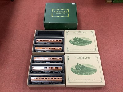 Lot 576 - A Rake of Five 'O' Gauge/7mm Darstead LSWR Pre-...