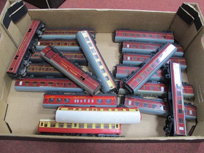 Lot 402 - Nineteen "OO" Gauge Eight Wheel Rolling Stock...