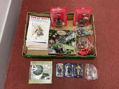 Lot 315 - A Quantity of Plastic, White Metal Model...