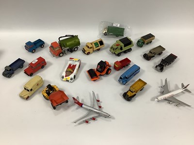 Lot 365 - Nineteen diecast model vehicles by Dinky,...