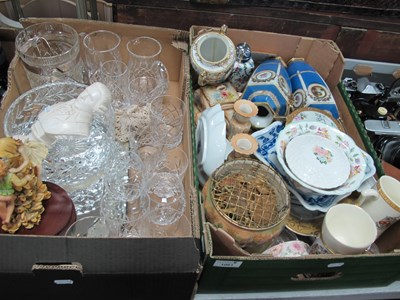 Lot 1061 - Crystal and Ceramics, to include Tutbury...