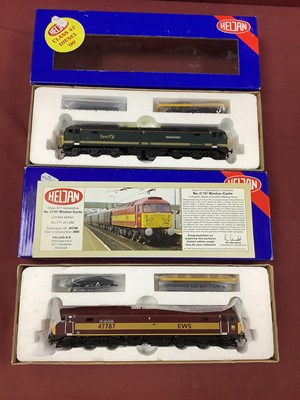 Lot 554 - Two Heljan 'OO' Gauge/4mm Boxed Diesel...
