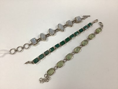 Lot 219 - A Collection of Modern Collet / Cabochon Set...