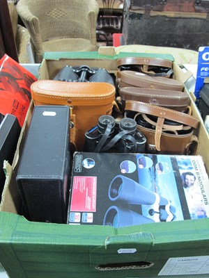 Lot 1068 - Binoculars, including Prinz 8x30, Lumrop 8x30,...