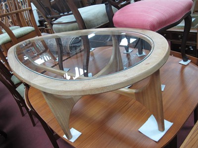 Lot 1577 - Vintage Teak Wood Pear Shaped Coffee Table,...