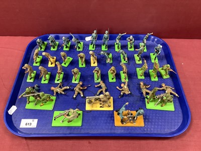 Lot 613 - A Quantity of Britains Deetail Plastic Figures...