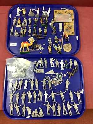 Lot 627 - A Quantity of Modern 1:32 Scale White Metal...