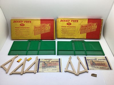 Lot 709 - Two Dinky No. 765 - Road Hoardings. Complete...