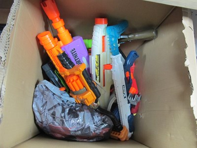 Lot 1138 - A Quantity of Nerf Guns and Accessories,...