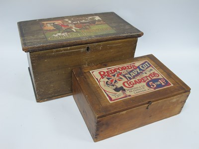 Lot 1437 - A Pair of Early XIX Century Pine Trade...