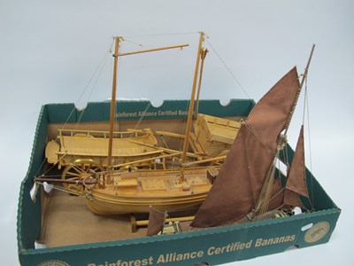 Lot 1067 - Four Vintage Scratch Built Models, comprising...