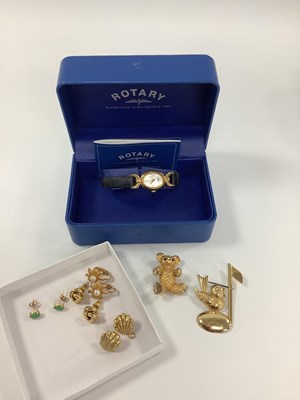 Lot 293 - Forstner; An American Novelty Brooch, gilt...