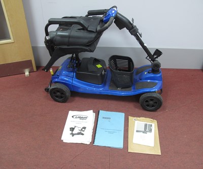 Lot 1417 - Liberty Vogue Four Wheel Mobility Scooter with...