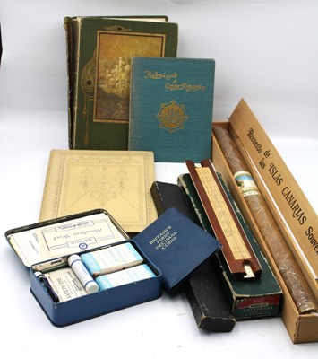 Lot 1325 - Collectables, including three vintage books...