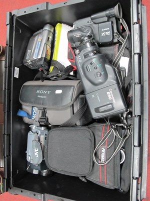 Lot 1133 - Large Quantity of Vintage Camcorders,...