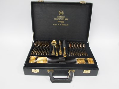 Lot 1272 - A German Bestecke Solingen Canteen of Cutlery,...