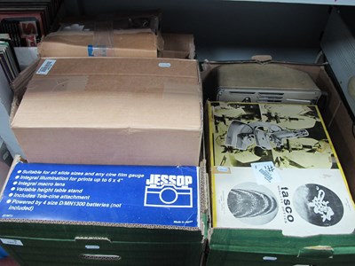 Lot 1072 - Vintage Optical and Media Equipment, including...