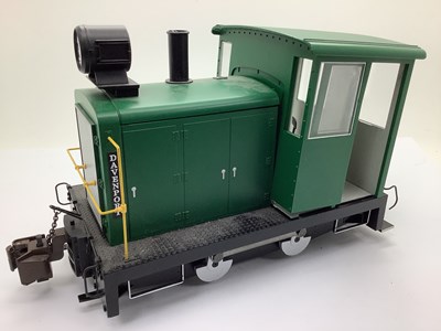Lot 651 - A Bachmann "G" Scale/10mm 0-4-0 "Davenport"...