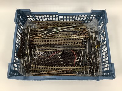 Lot 438 - Approximately fifty 00 gauge points by Hornby,...