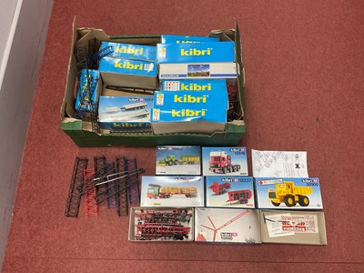 Lot 409 - Sixteen Kibri HO scale plastic kits / sets...
