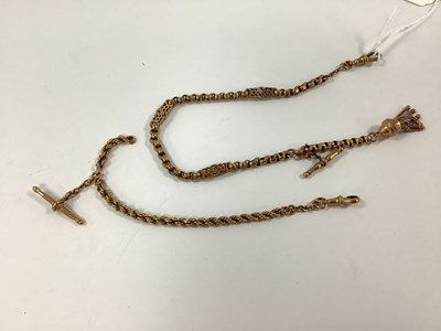 Lot 203 - A Victorian Style Gilt Coloured Fancy Link...