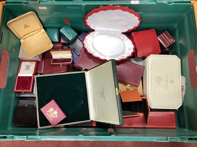 Lot 242 - A Quantity of Assorted Empty Jewellery Boxes :-...