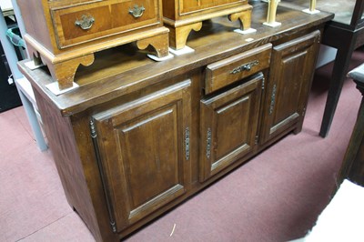 Lot 1528 - Continental Style Oak Sideboard, with a...