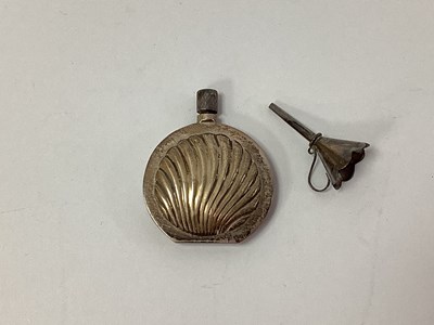 Lot 21 - A Dainty Hallmarked Silver Scent Flask,...