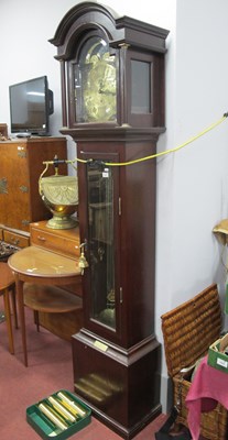 Lot 1613 - XX Century Stained Mahogany Musical Three...