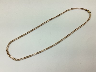 Lot 111 - A 9ct Gold Chain, 41cm long.