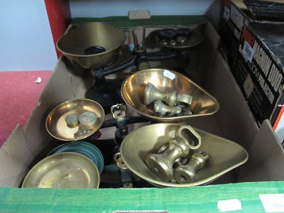 Lot 1051 - Three Vintage Kitchen Scales, including two...