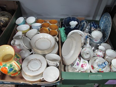 Lot 1018 - XIX Century Blue-White Plates, Royal Doulton...
