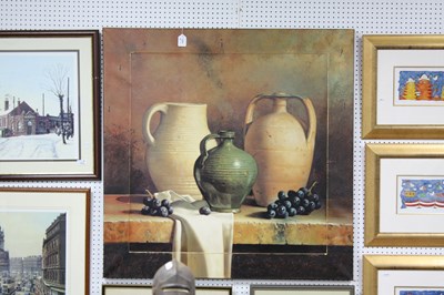 Lot 1501 - Loran Speck, 'Eartenware with Grapes' -...