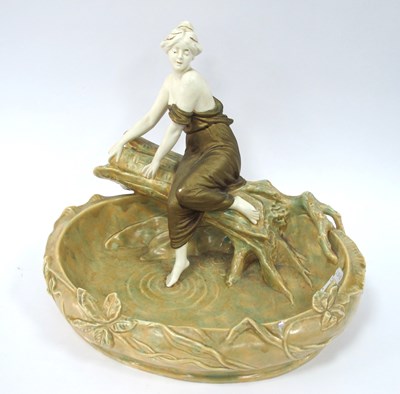Lot 1248 - Lichenstein Pottery After Theodore Schoop Dish,...