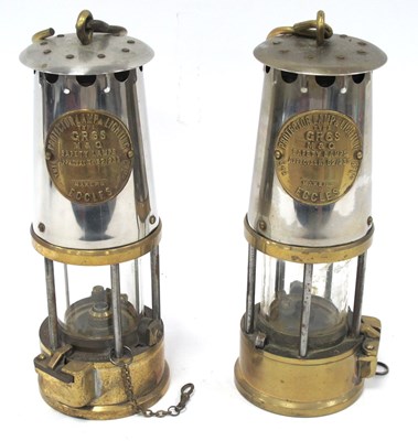 Lot 1420 - Protector Lamp & Lighting Co Miners Lamps,...