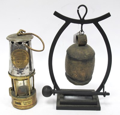 Lot 1423 - Protector Lamp & Lighting Co Miners Lamp, 24cm...