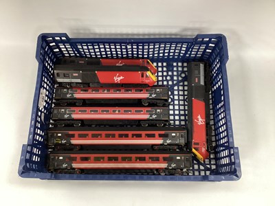 Lot 438 - A Hornby 00 gauge HST power car in Virgin...
