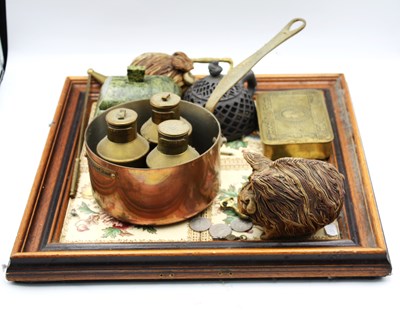 Lot 1363 - Christmas 1914 Brass WWI Chocolate Box,...