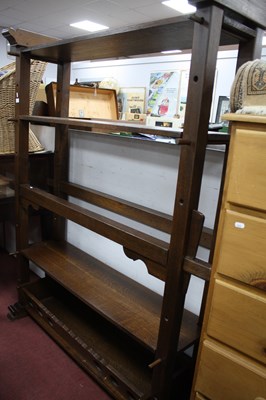 Lot 1531 - Oak Freestanding Open Display Unit, with...