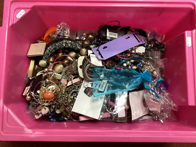 Lot 246 - A Quantity of Modern Costume Jewellery :- One Box