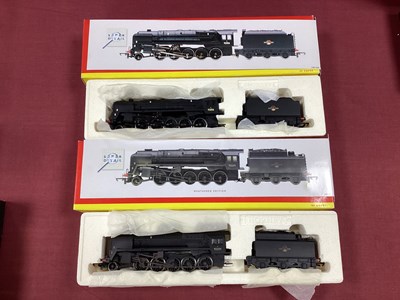 Lot 850 - Two boxed Hornby 'OO' Gauge Tender Drive 9F...
