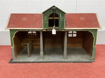 Lot 862 - A Mid XX Century Scratch Built Wooden Building,...