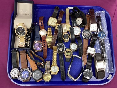 Lot 265 - A Collection of Gent's Wristwatches, including...